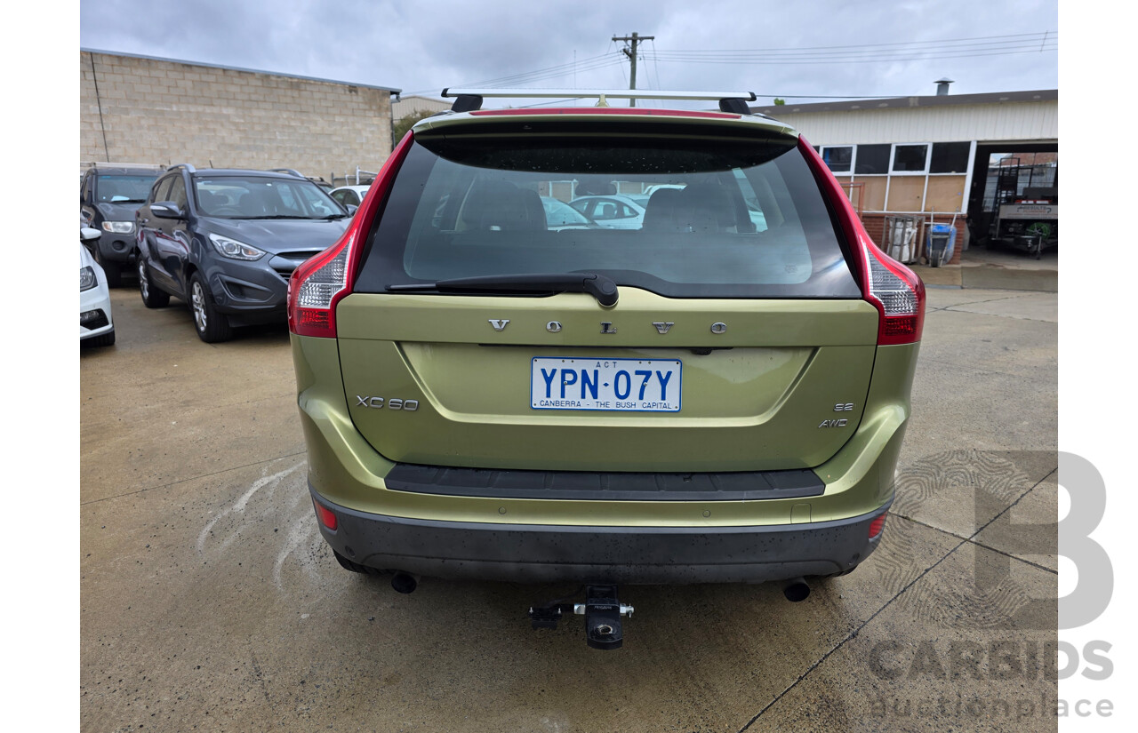 10/2010 Volvo XC60 3.2 (AWD) DZ MY11 4D Wagon Green 3.2L