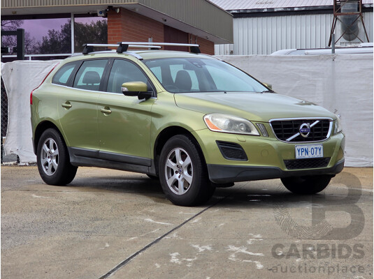 10/2010 Volvo XC60 3.2 (AWD) DZ MY11 4D Wagon Green 3.2L