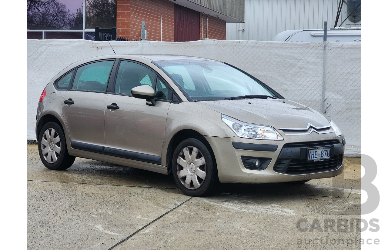 7/2010 Citroen C4 HDi MY09 5d Hatchback Gold 1.6L