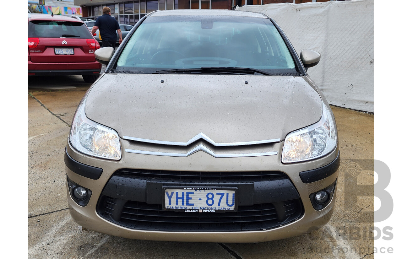 7/2010 Citroen C4 HDi MY09 5d Hatchback Gold 1.6L