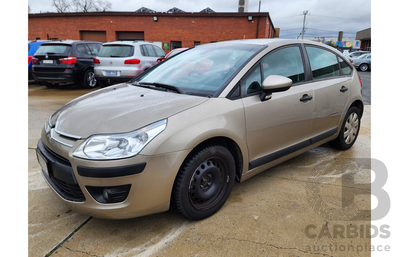 7/2010 Citroen C4 HDi MY09 5d Hatchback Gold 1.6L