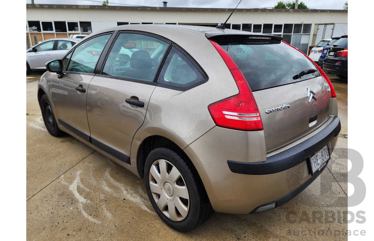 7/2010 Citroen C4 HDi MY09 5d Hatchback Gold 1.6L