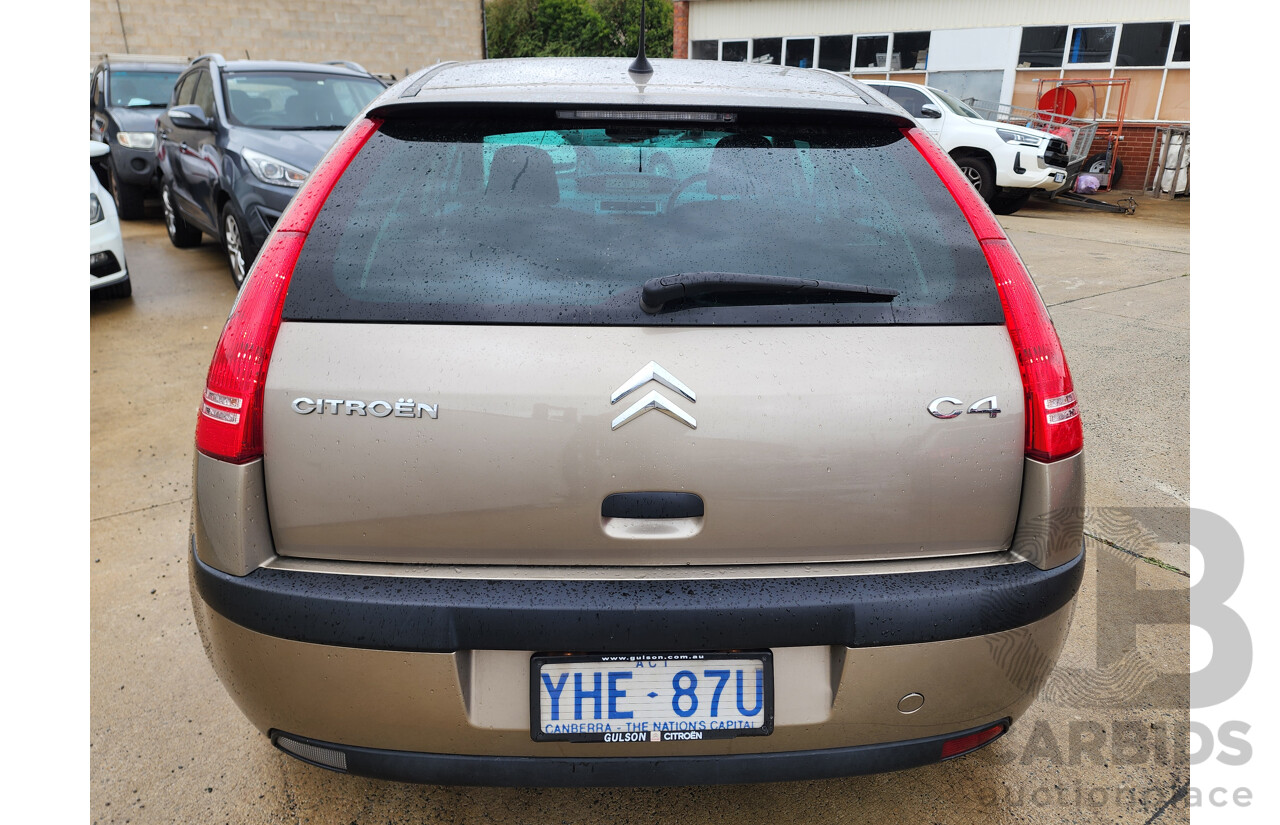 7/2010 Citroen C4 HDi MY09 5d Hatchback Gold 1.6L