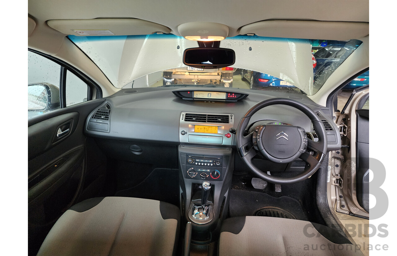 7/2010 Citroen C4 HDi MY09 5d Hatchback Gold 1.6L
