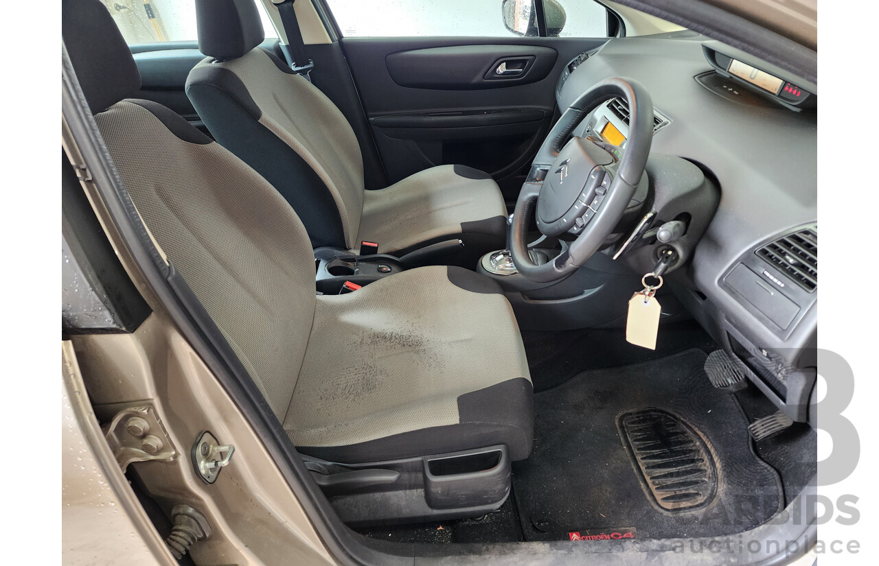 7/2010 Citroen C4 HDi MY09 5d Hatchback Gold 1.6L