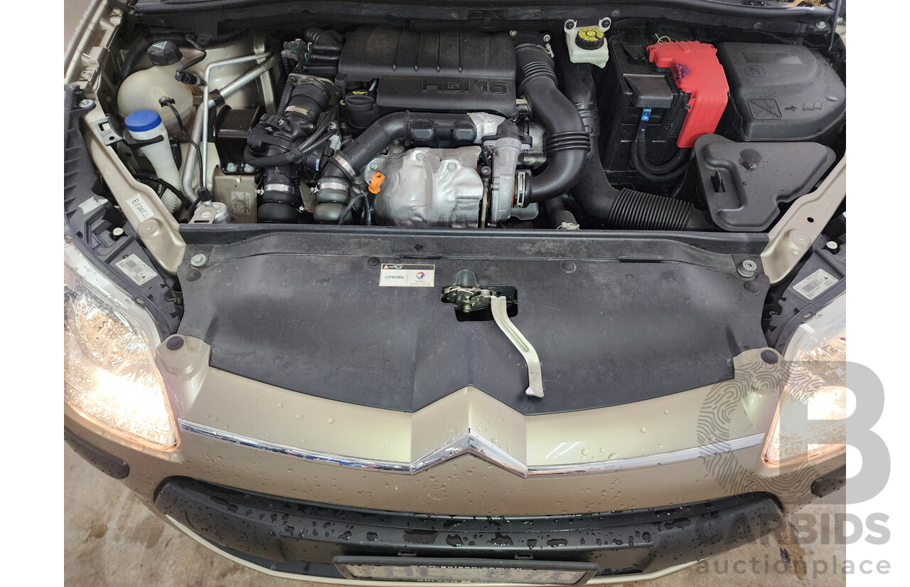 7/2010 Citroen C4 HDi MY09 5d Hatchback Gold 1.6L