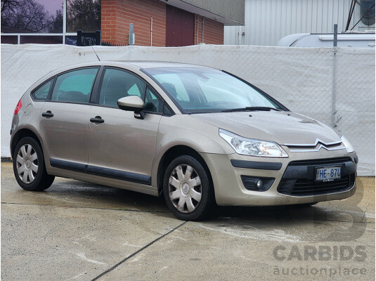 7/2010 Citroen C4 HDi MY09 5d Hatchback Gold 1.6L