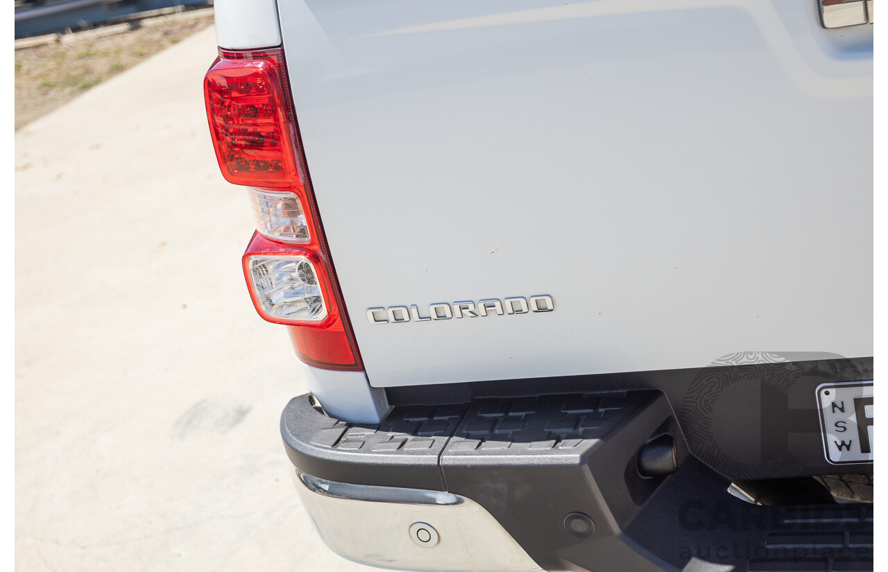 06/2015 Holden Colorado LTZ (4x4) RG MY16 Crew Cab Summit White Turbo Diesel 2.8L