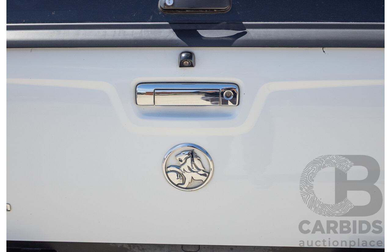 06/2015 Holden Colorado LTZ (4x4) RG MY16 Crew Cab Summit White Turbo Diesel 2.8L