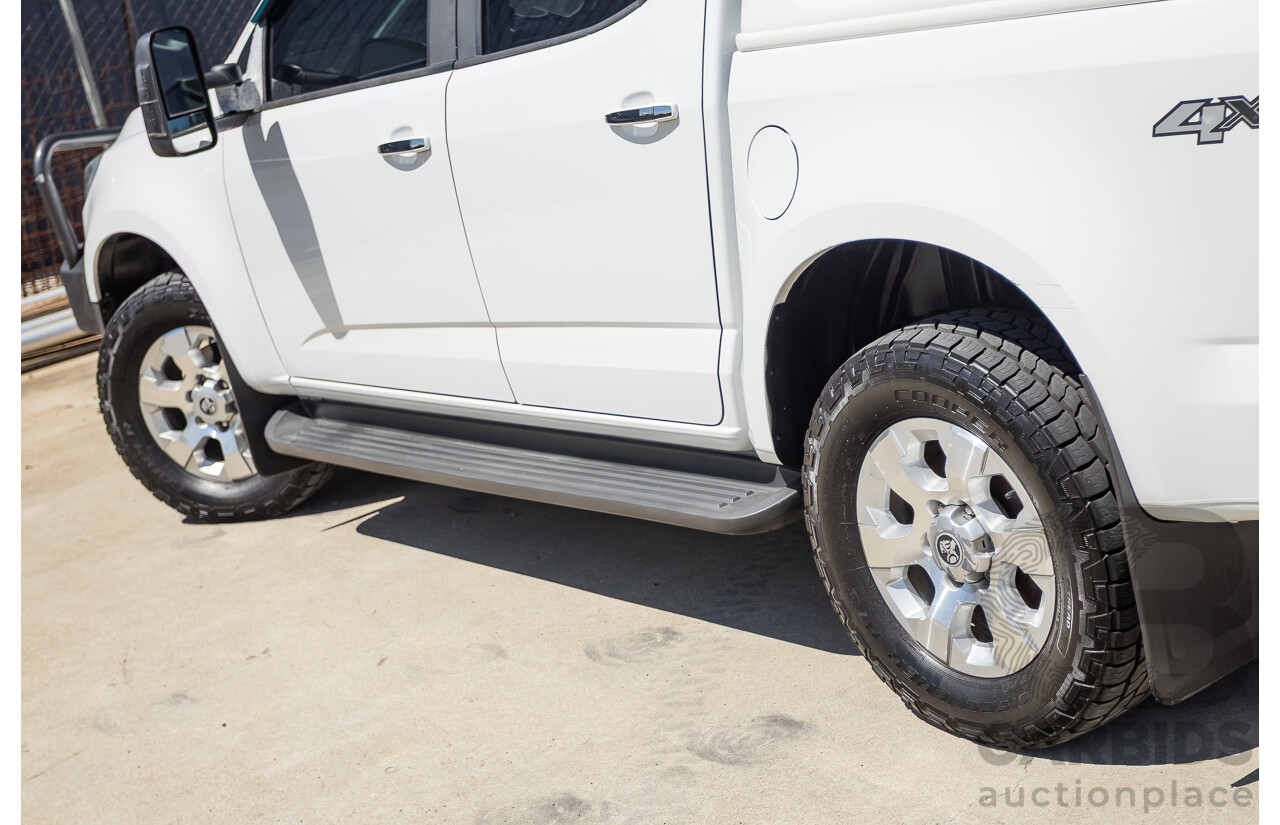 06/2015 Holden Colorado LTZ (4x4) RG MY16 Crew Cab Summit White Turbo Diesel 2.8L