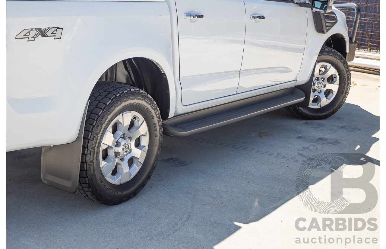 06/2015 Holden Colorado LTZ (4x4) RG MY16 Crew Cab Summit White Turbo Diesel 2.8L