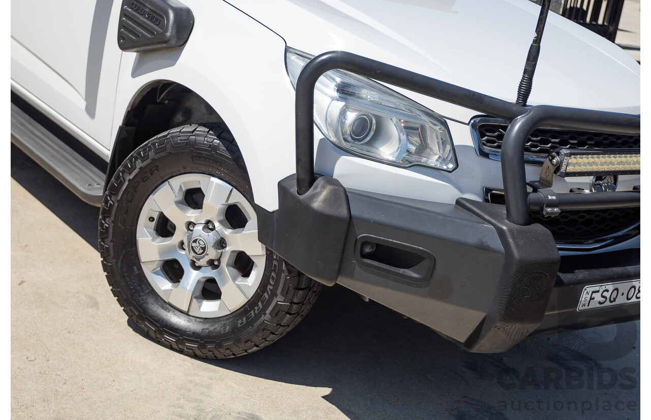 06/2015 Holden Colorado LTZ (4x4) RG MY16 Crew Cab Summit White Turbo Diesel 2.8L