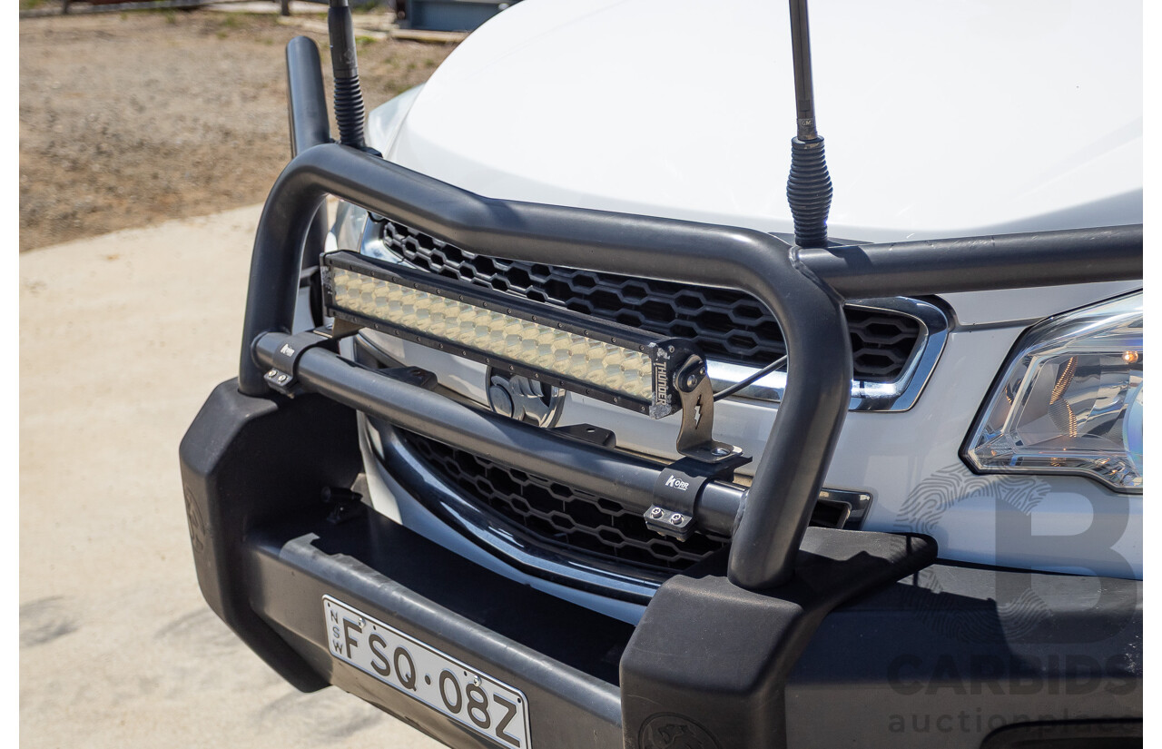 06/2015 Holden Colorado LTZ (4x4) RG MY16 Crew Cab Summit White Turbo Diesel 2.8L