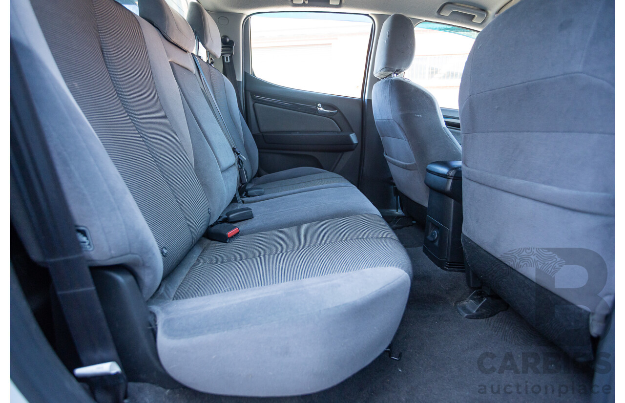 06/2015 Holden Colorado LTZ (4x4) RG MY16 Crew Cab Summit White Turbo Diesel 2.8L