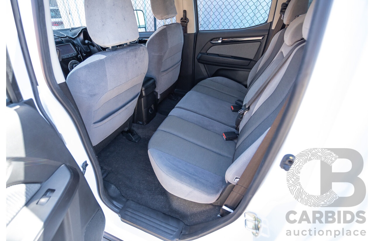 06/2015 Holden Colorado LTZ (4x4) RG MY16 Crew Cab Summit White Turbo Diesel 2.8L