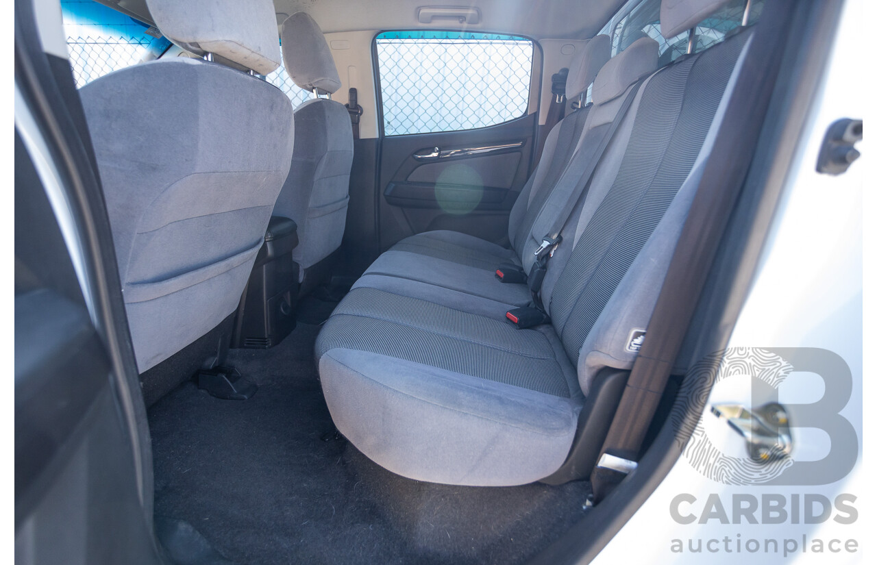 06/2015 Holden Colorado LTZ (4x4) RG MY16 Crew Cab Summit White Turbo Diesel 2.8L