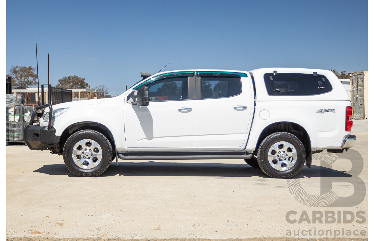 06/2015 Holden Colorado LTZ (4x4) RG MY16 Crew Cab Summit White Turbo Diesel 2.8L