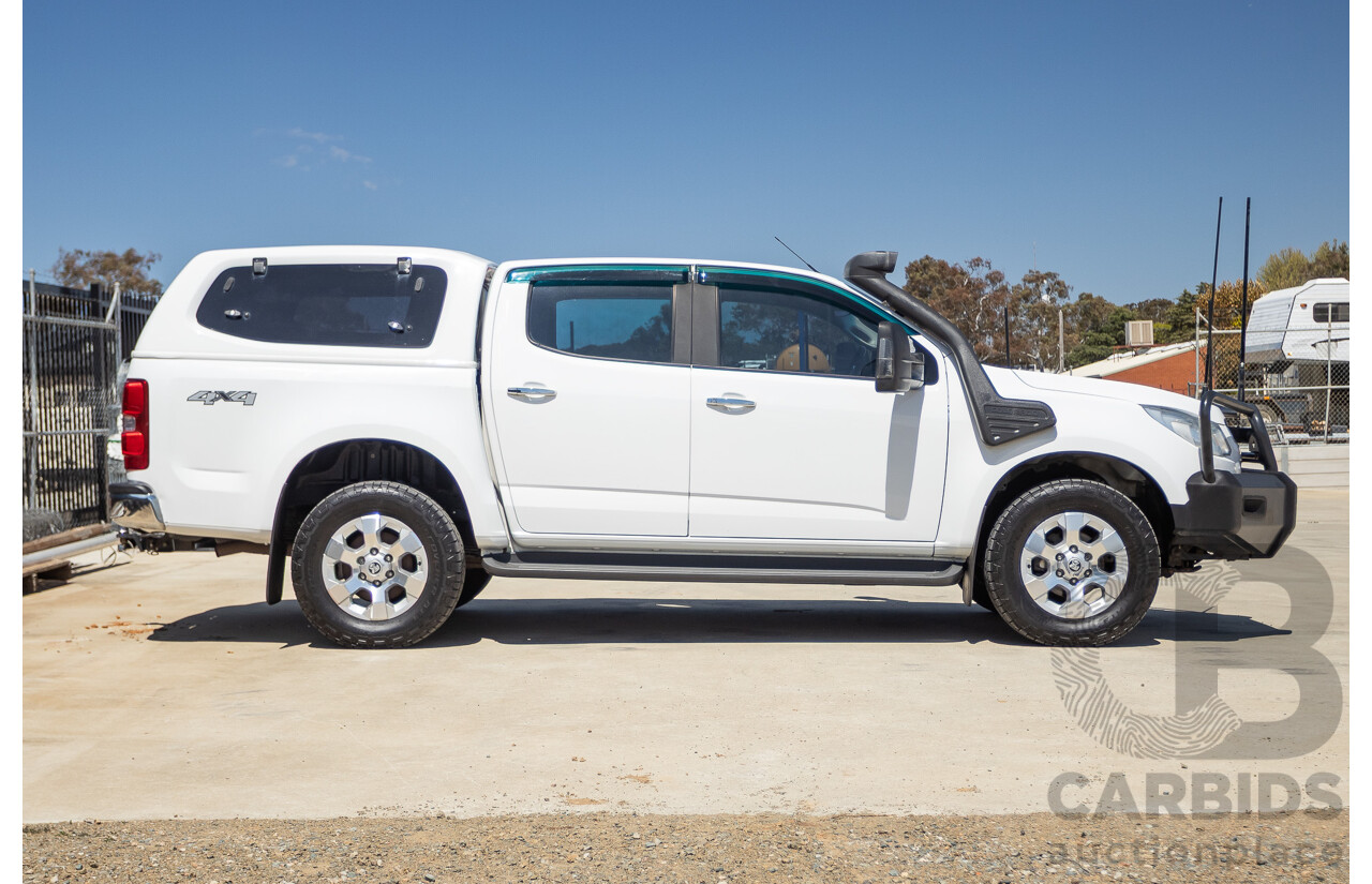 06/2015 Holden Colorado LTZ (4x4) RG MY16 Crew Cab Summit White Turbo Diesel 2.8L