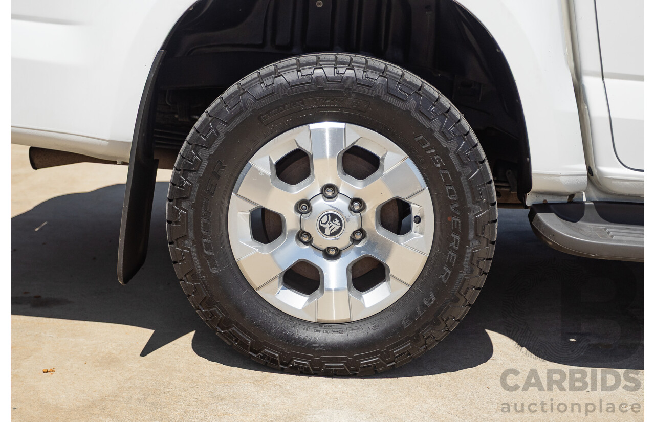 06/2015 Holden Colorado LTZ (4x4) RG MY16 Crew Cab Summit White Turbo Diesel 2.8L