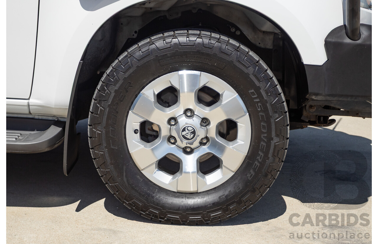 06/2015 Holden Colorado LTZ (4x4) RG MY16 Crew Cab Summit White Turbo Diesel 2.8L