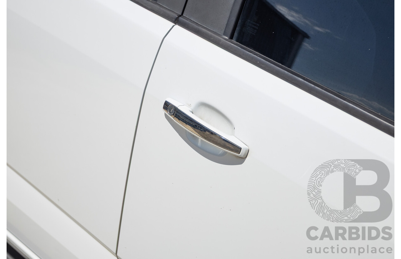 06/2015 Holden Colorado LTZ (4x4) RG MY16 Crew Cab Summit White Turbo Diesel 2.8L