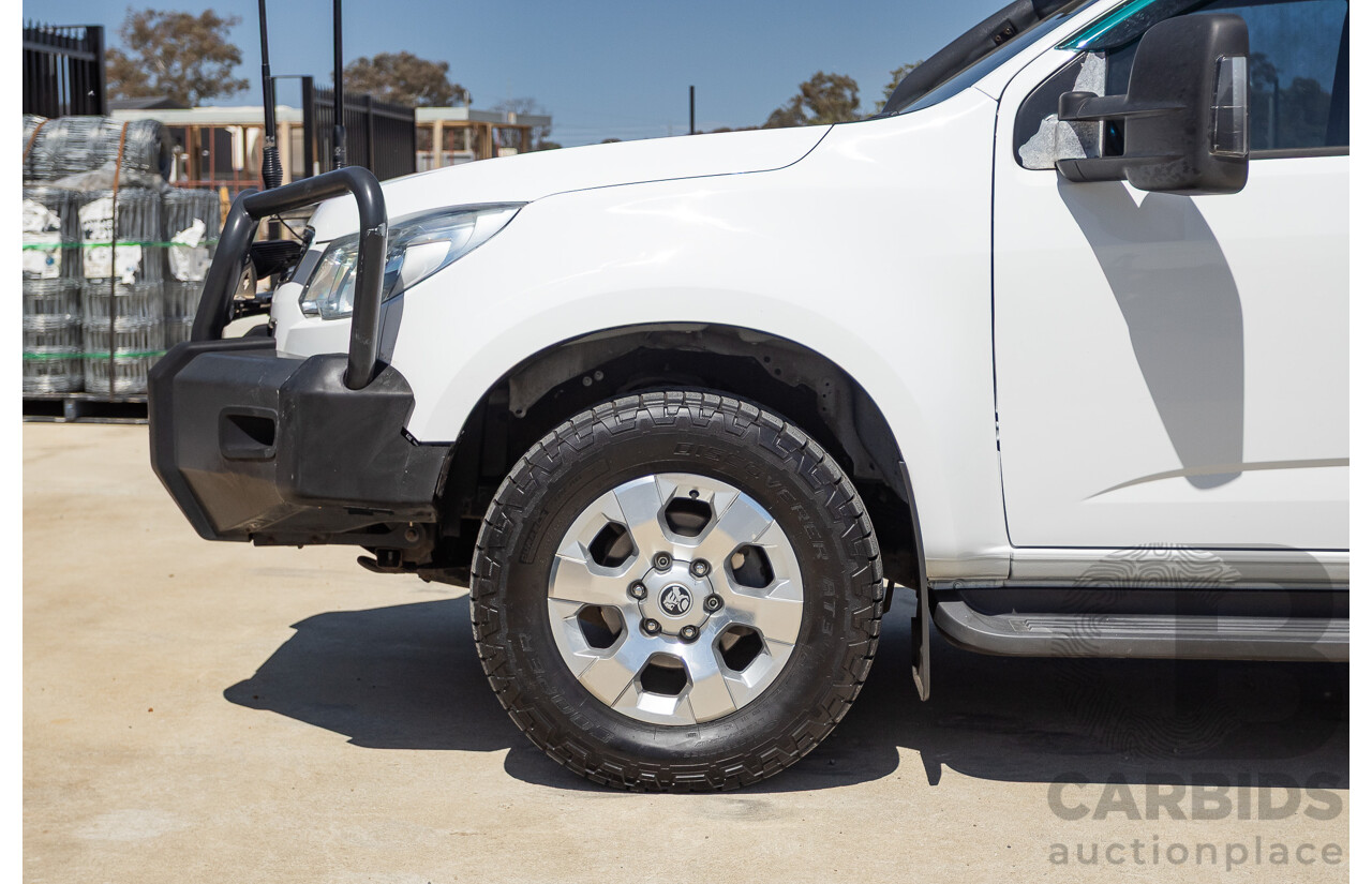 06/2015 Holden Colorado LTZ (4x4) RG MY16 Crew Cab Summit White Turbo Diesel 2.8L