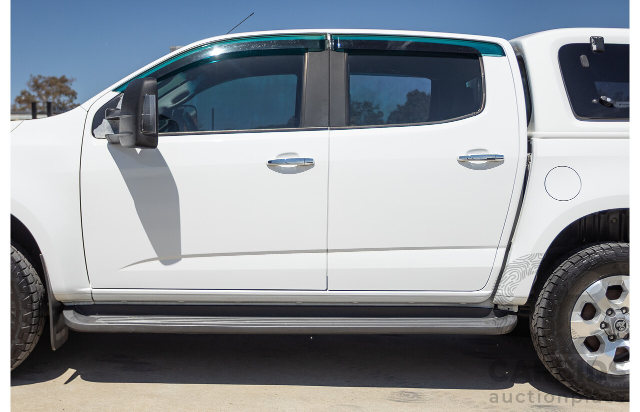 06/2015 Holden Colorado LTZ (4x4) RG MY16 Crew Cab Summit White Turbo Diesel 2.8L