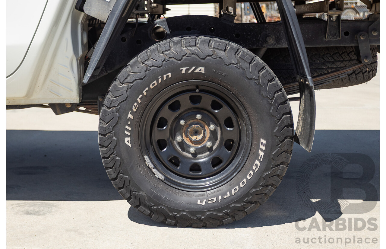 07/2019 Mitsubishi Triton GLX (4x4) MR MY19 C/Chas White 2.4L