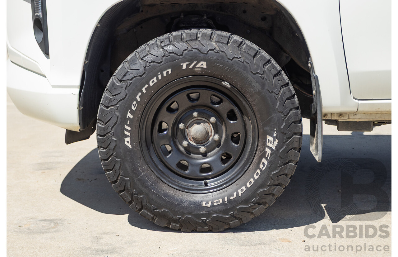 07/2019 Mitsubishi Triton GLX (4x4) MR MY19 C/Chas White 2.4L