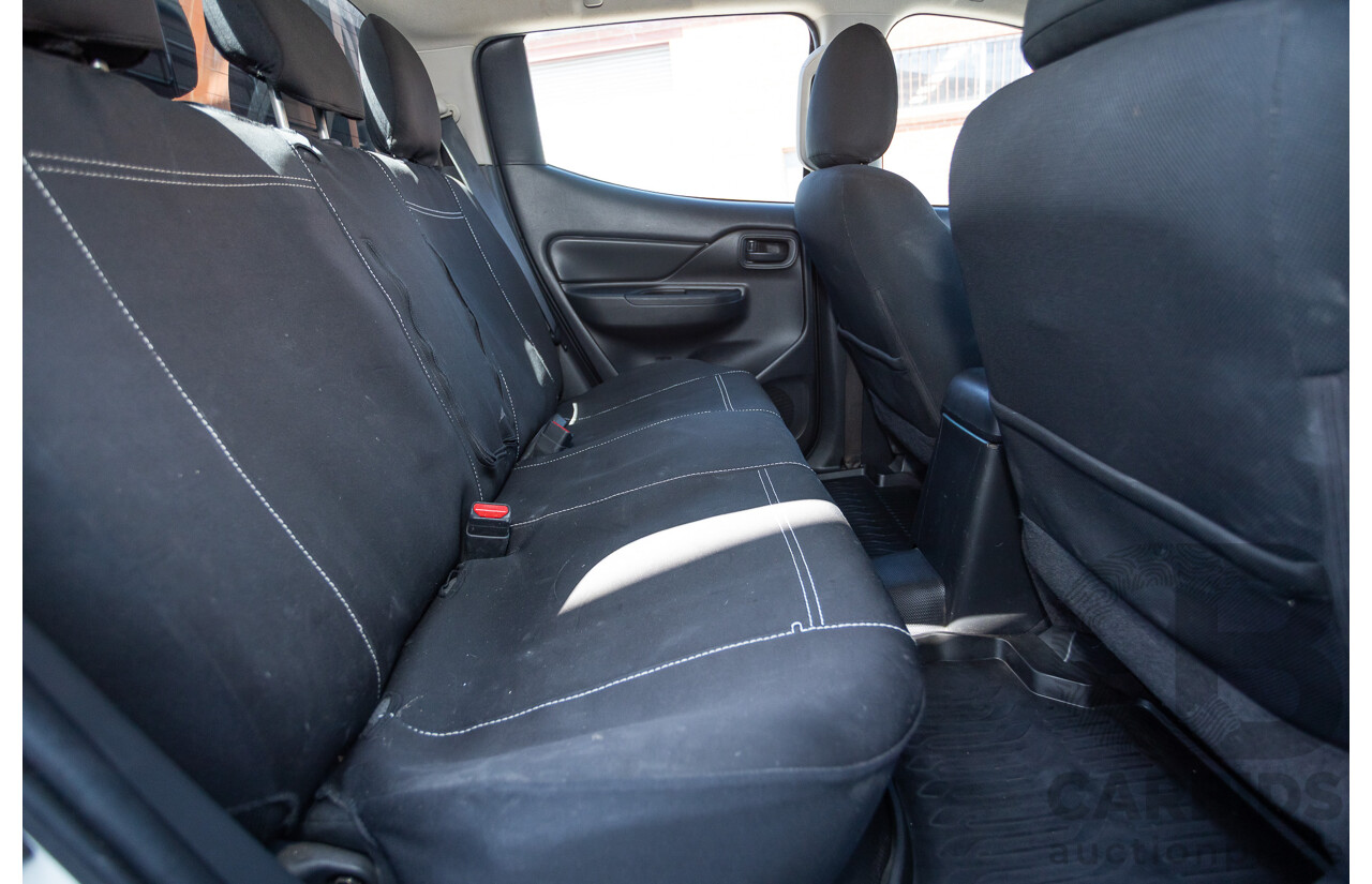 07/2019 Mitsubishi Triton GLX (4x4) MR MY19 C/Chas White 2.4L
