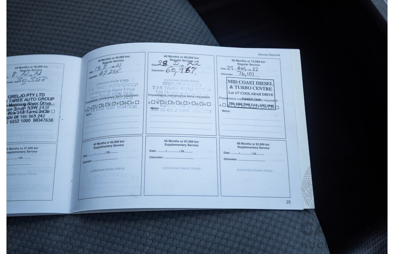 07/2019 Mitsubishi Triton GLX (4x4) MR MY19 C/Chas White 2.4L