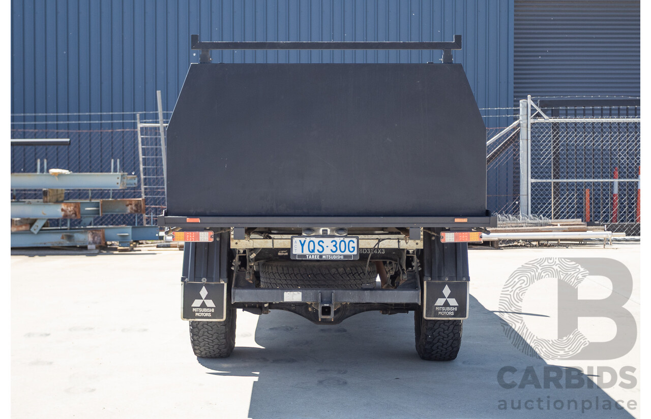 07/2019 Mitsubishi Triton GLX (4x4) MR MY19 C/Chas White 2.4L