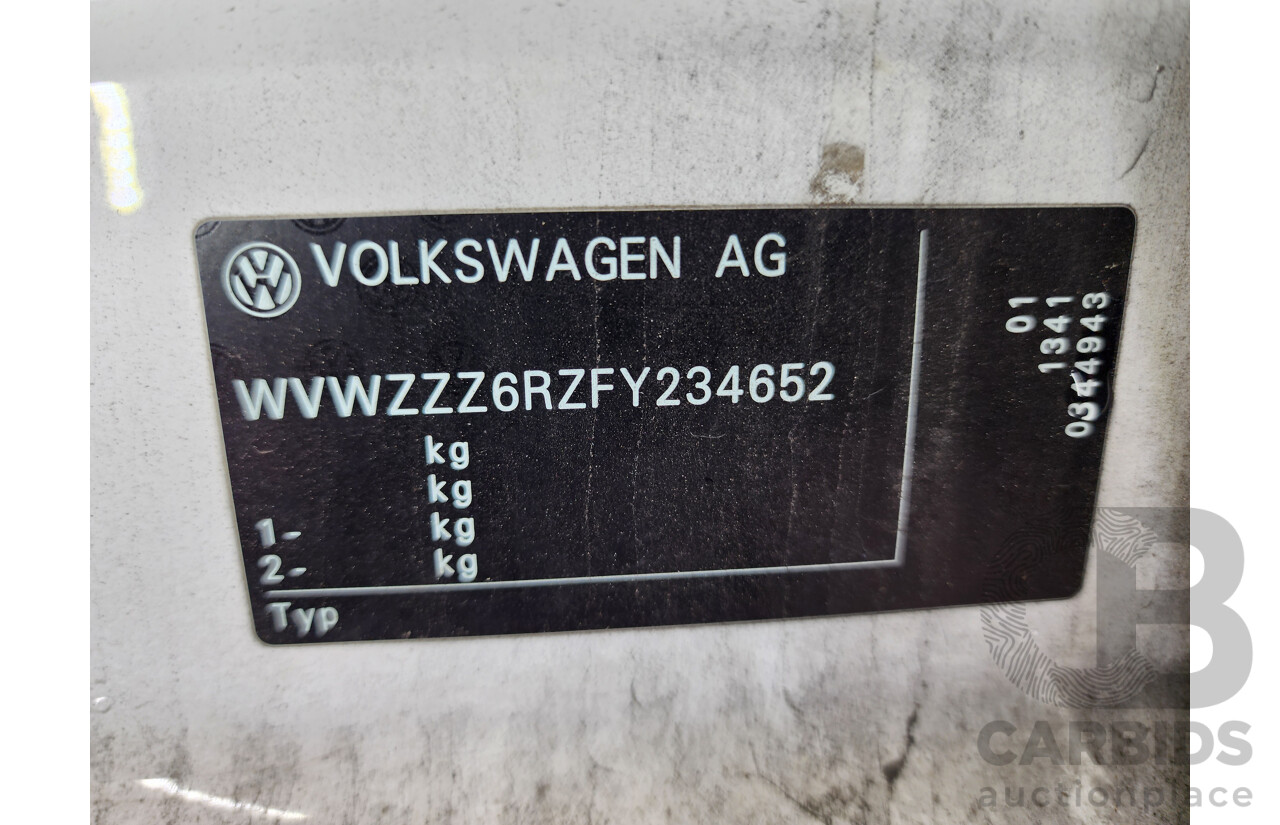 4/2015 Volkswagen Polo GTi 6R MY15 5d Hatchback White 1.8L