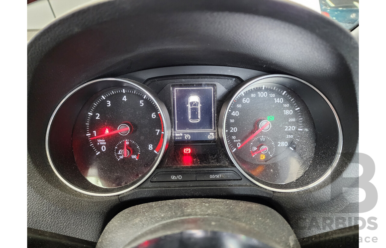 4/2015 Volkswagen Polo GTi 6R MY15 5d Hatchback White 1.8L