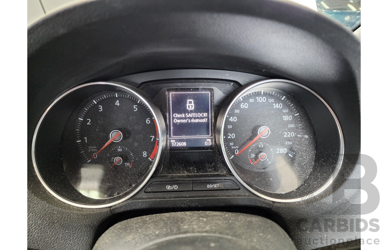 4/2015 Volkswagen Polo GTi 6R MY15 5d Hatchback White 1.8L
