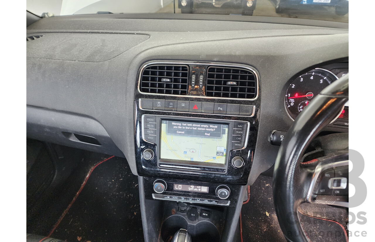 4/2015 Volkswagen Polo GTi 6R MY15 5d Hatchback White 1.8L