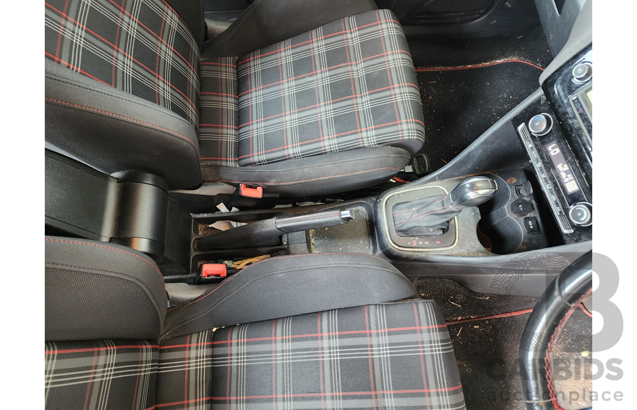 4/2015 Volkswagen Polo GTi 6R MY15 5d Hatchback White 1.8L