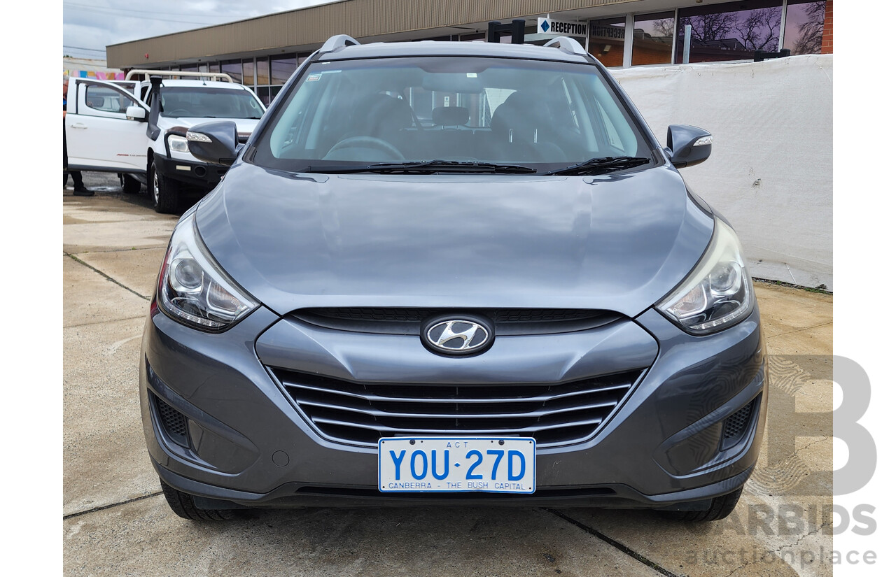 4/2015 Hyundai Ix35 Active (fwd) LM SERIES II 4d Wagon Grey 2.0L