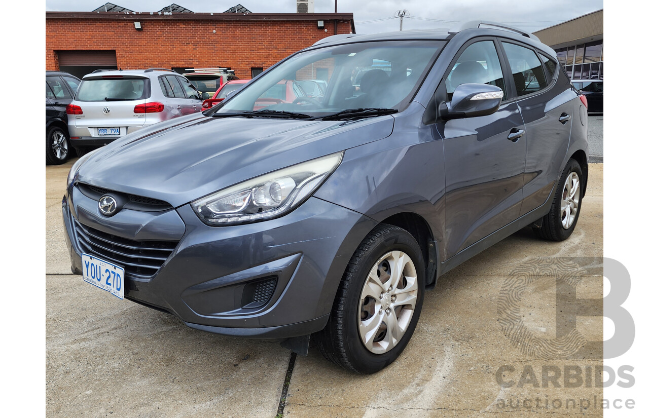 4/2015 Hyundai Ix35 Active (fwd) LM SERIES II 4d Wagon Grey 2.0L