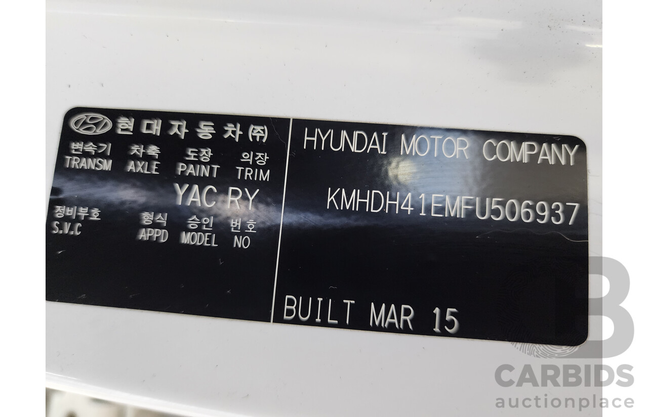 12/2015 Hyundai Elantra Active Special Edition MD SERIES 2 (MD3) 4d Sedan White 1.8L