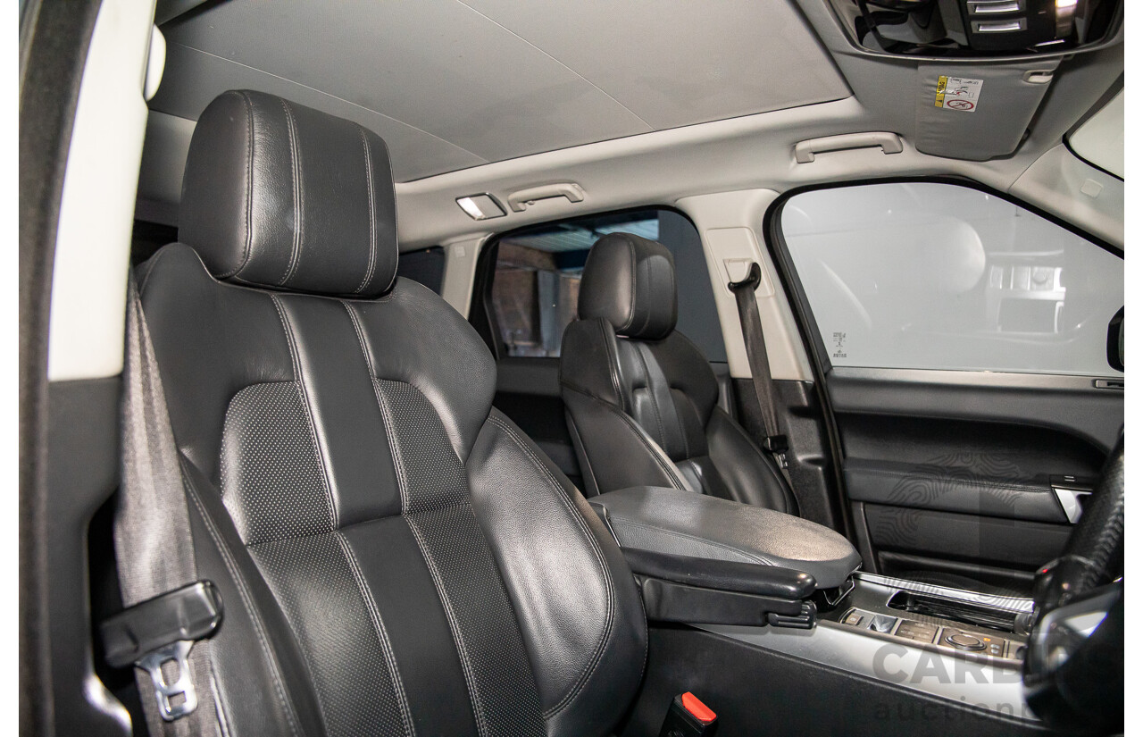 11/2014 Land Rover Range Rover Sport 3.0 TDV6 SE LW 4d Wagon Fuji White Turbo Diesel 3.0L - 7 Seater