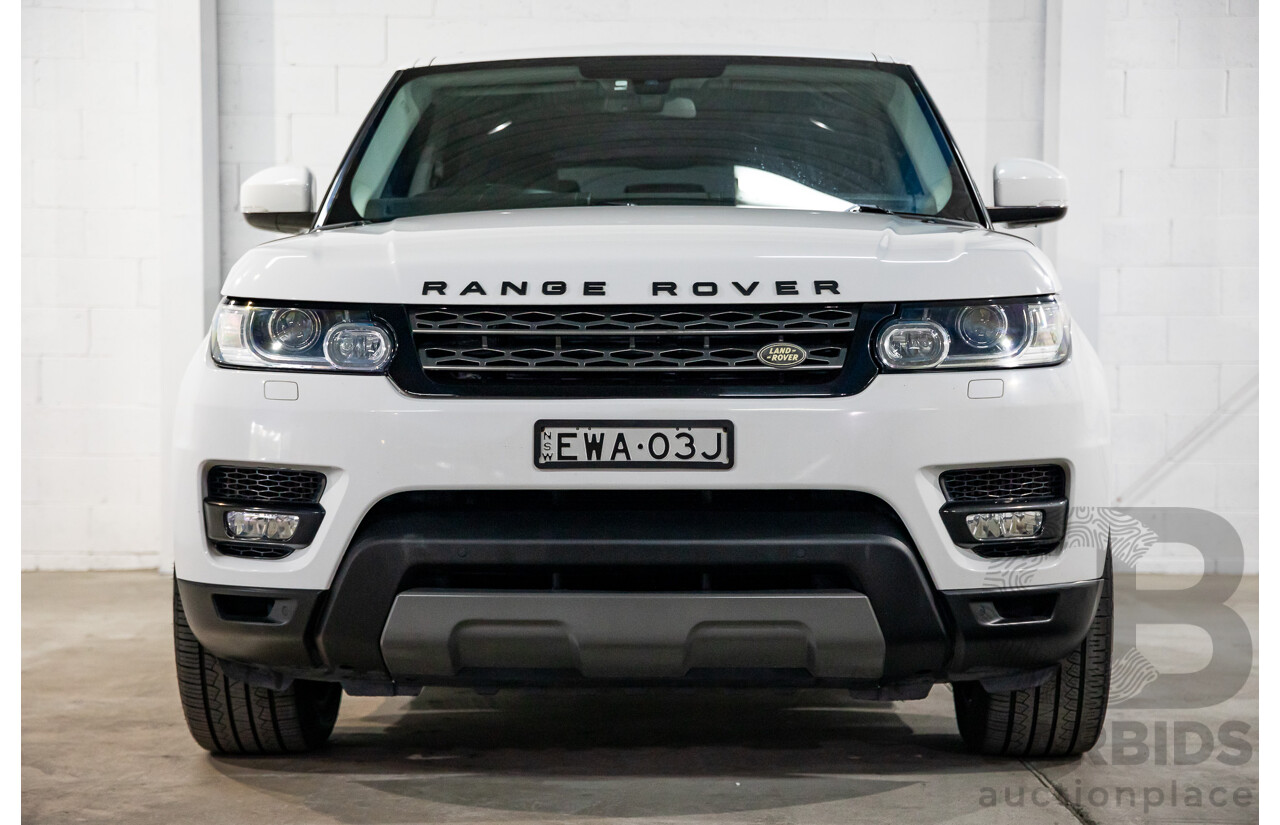 11/2014 Land Rover Range Rover Sport 3.0 TDV6 SE LW 4d Wagon Fuji White Turbo Diesel 3.0L - 7 Seater