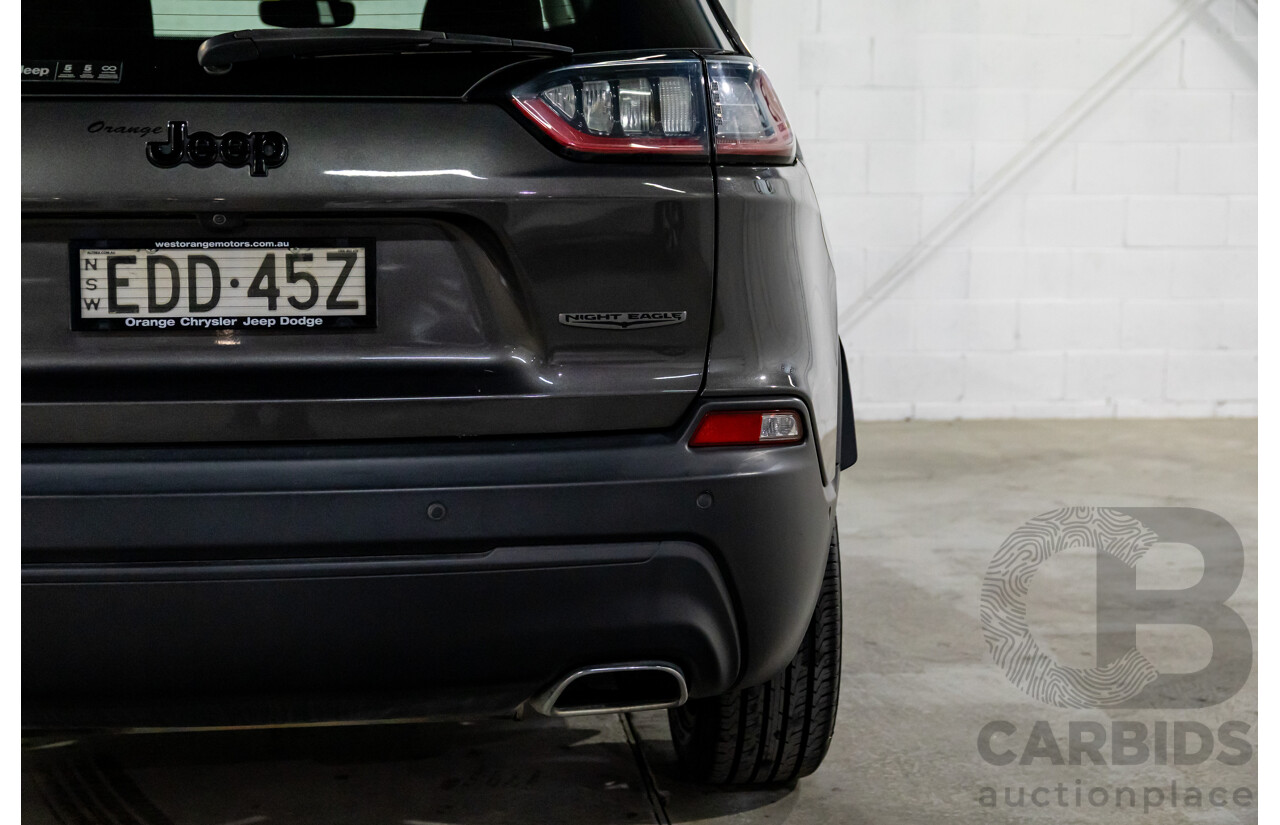 04/2019 Jeep Cherokee Night Eagle (4x4) KL MY19 4d Wagon Granite Crystal Pearl V6 3.2L