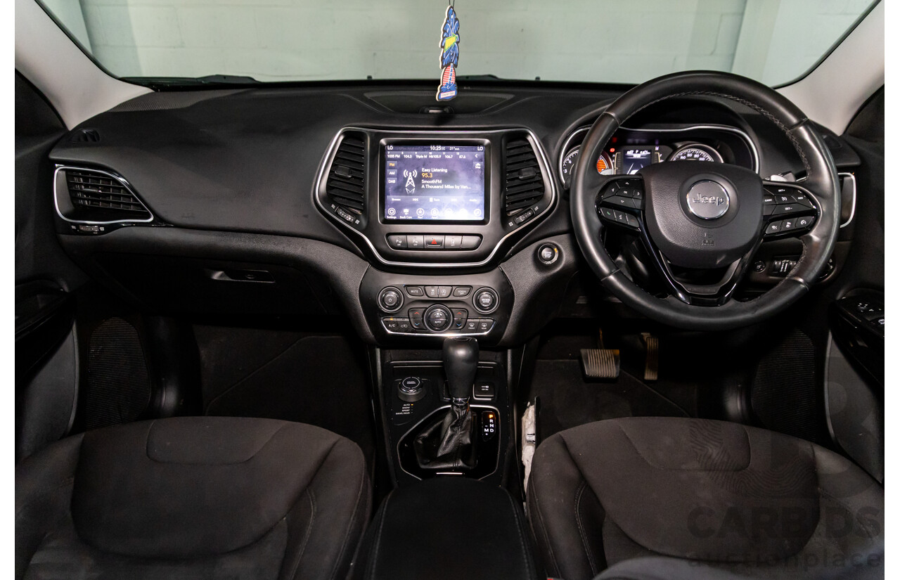 04/2019 Jeep Cherokee Night Eagle (4x4) KL MY19 4d Wagon Granite Crystal Pearl V6 3.2L