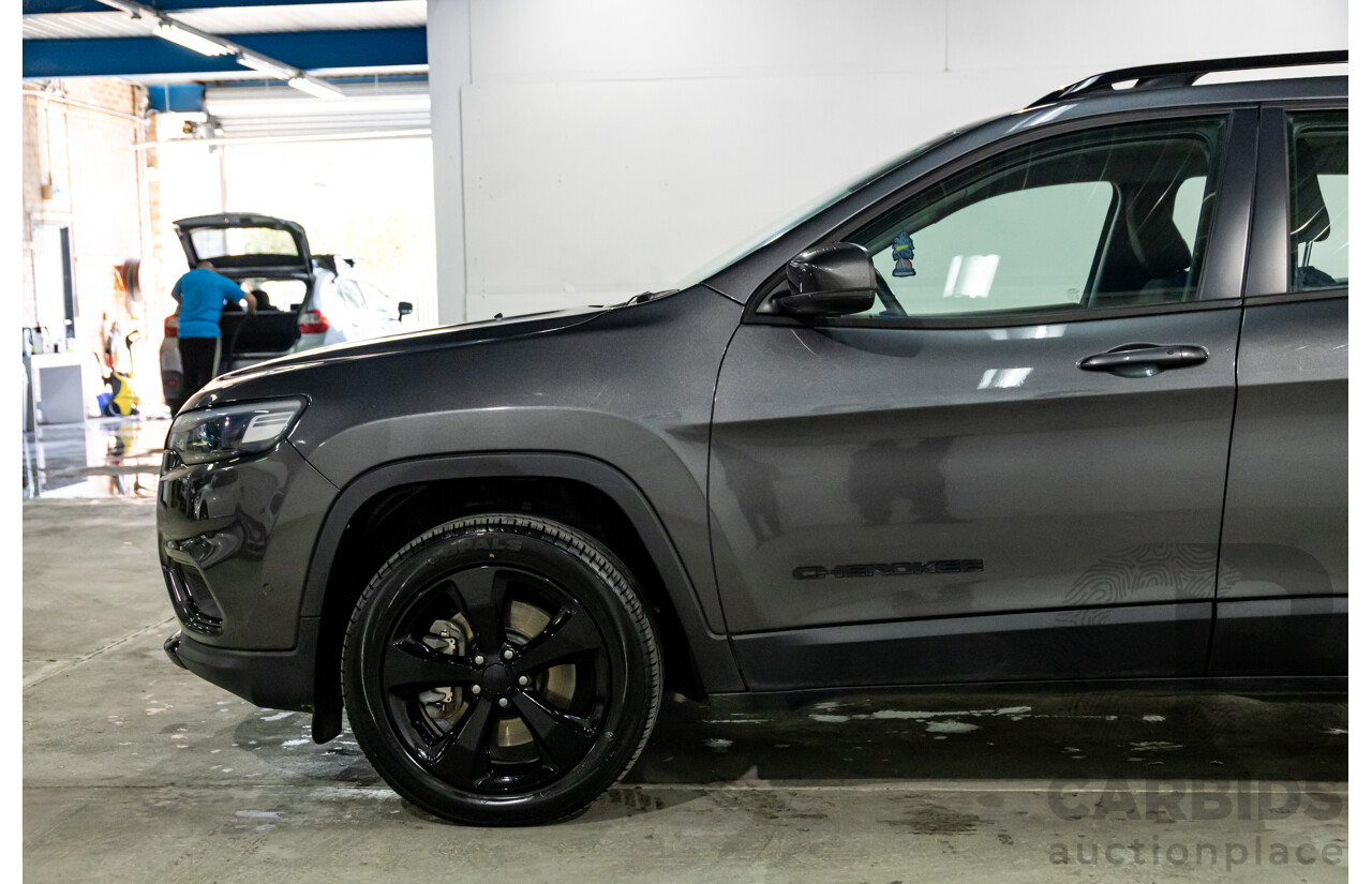 04/2019 Jeep Cherokee Night Eagle (4x4) KL MY19 4d Wagon Granite Crystal Pearl V6 3.2L