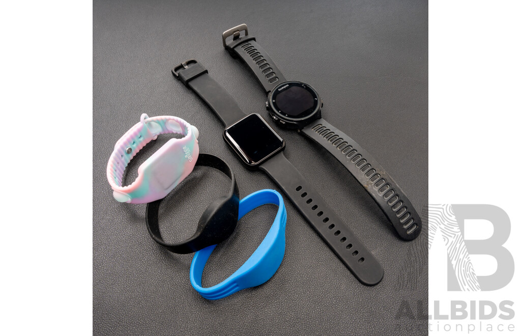 Gamin Forerunner 735XT & Jolt Active Smart Watches, with (2) Children's Watches