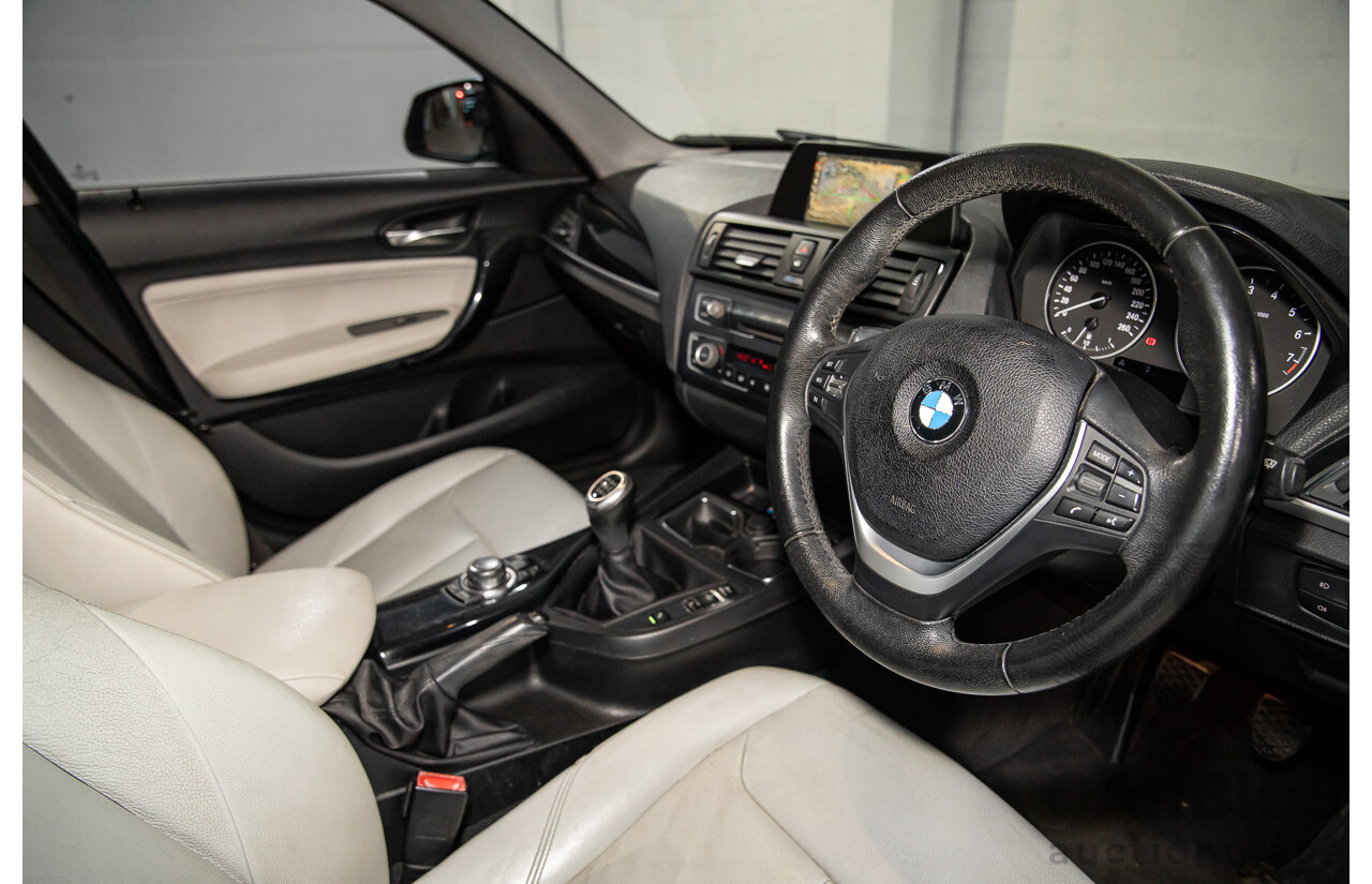 3/2012 BMW 118i Urban F20 5d Hatchback Midnight Blue Metallic Turbo 1.6L