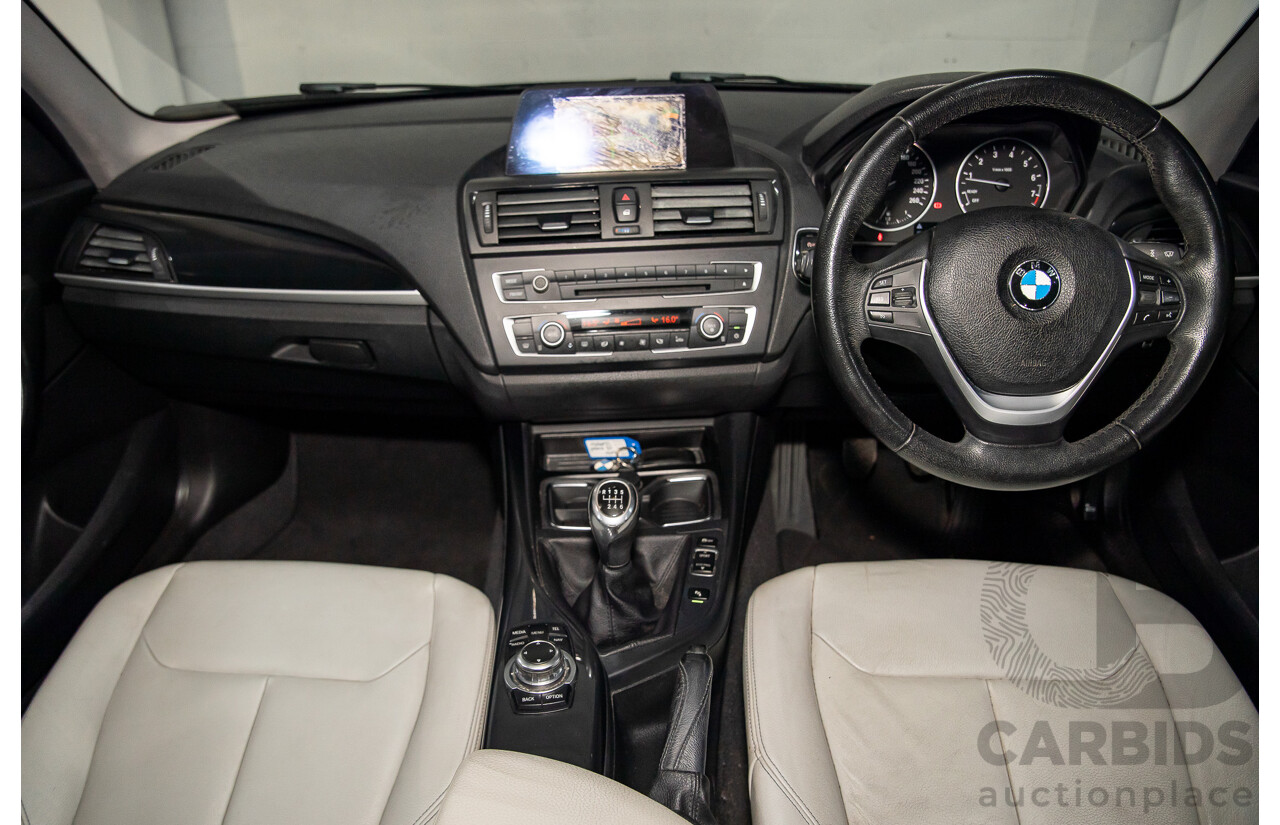 3/2012 BMW 118i Urban F20 5d Hatchback Midnight Blue Metallic Turbo 1.6L