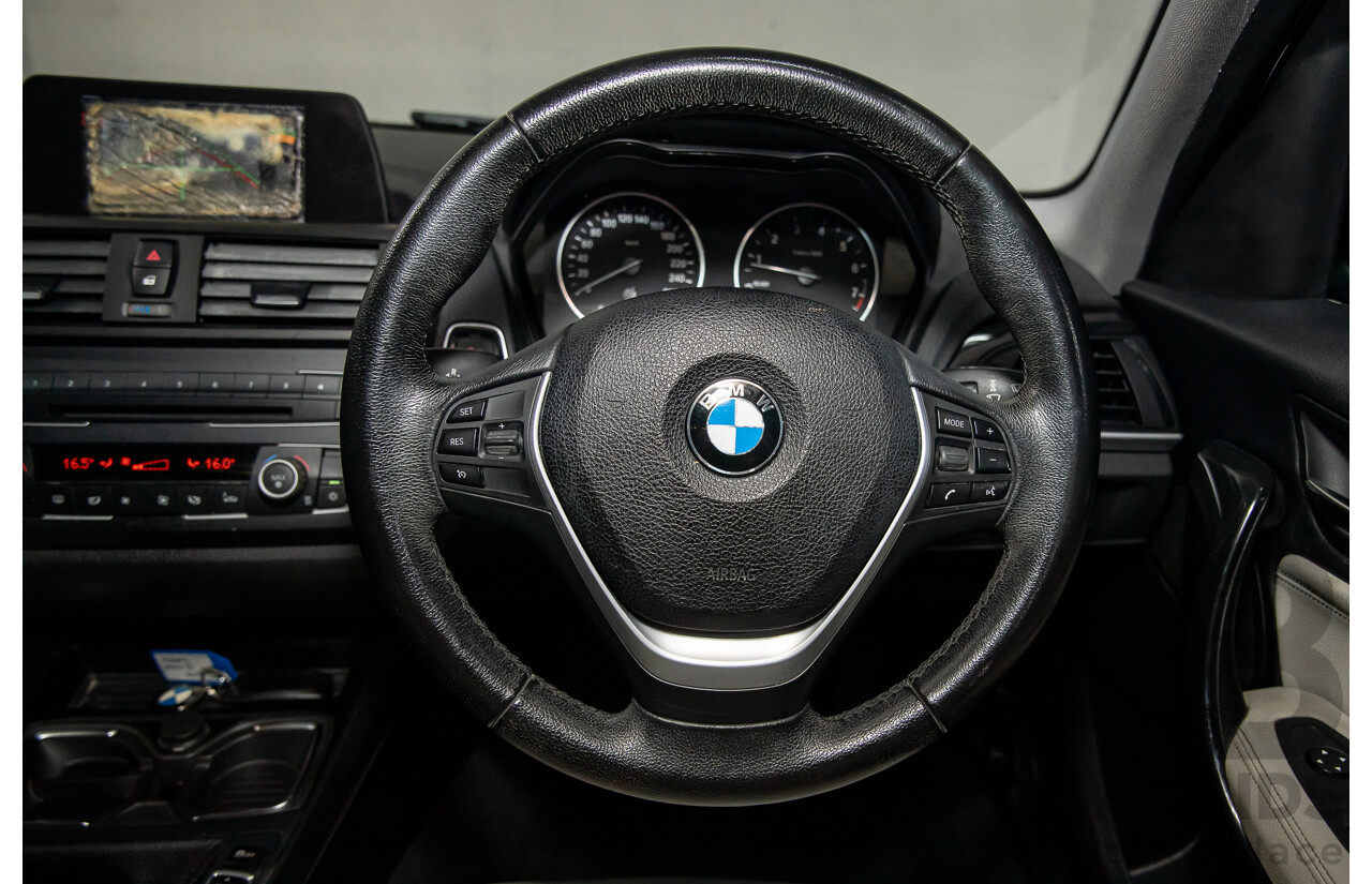 3/2012 BMW 118i Urban F20 5d Hatchback Midnight Blue Metallic Turbo 1.6L