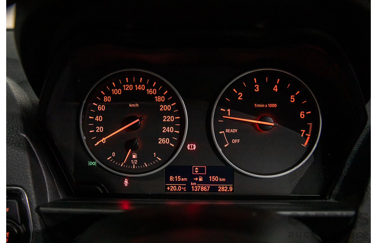 3/2012 BMW 118i Urban F20 5d Hatchback Midnight Blue Metallic Turbo 1.6L